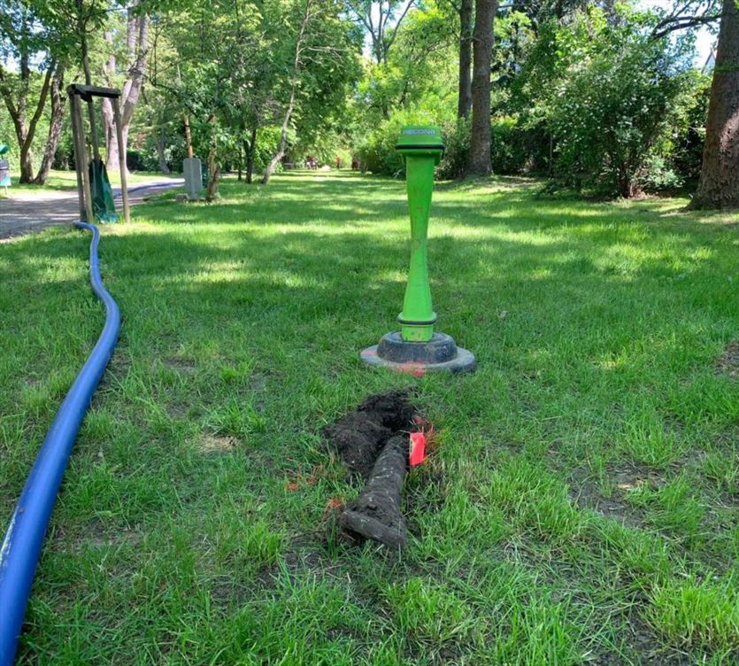 Przewierty i przeciski horyzontalne, Przewierty sterowane Janusz Wilczek, Iwiny